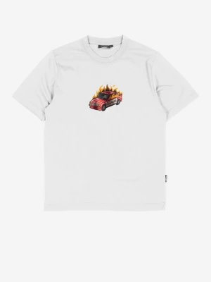 T-shirt z nadrukiem Wasted Paris biały