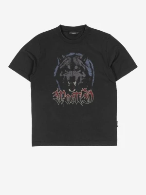 T-shirt z nadrukiem Wasted Paris czarny