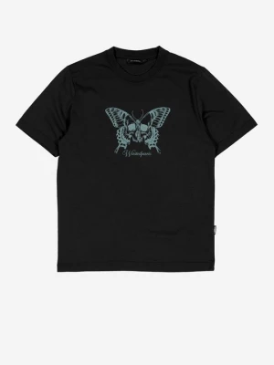 T-shirt z nadrukiem Wasted Paris czarny
