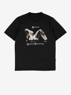 T-shirt z nadrukiem Wasted Paris czarny