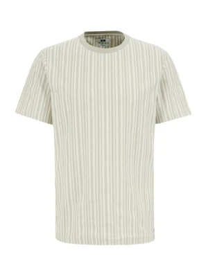 T-shirt z nadrukiem WE Fashion beżowy