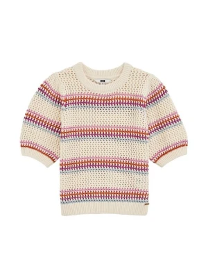 T-shirt z nadrukiem WE Fashion beżowy