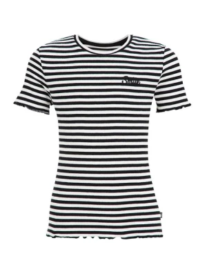 T-shirt z nadrukiem WE Fashion czarny