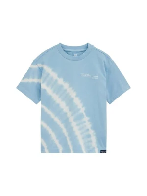T-shirt z nadrukiem WE Fashion jasnoniebieski