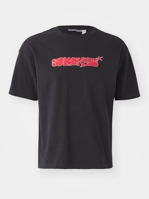 T-shirt z nadrukiem Weekday