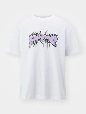 T-shirt z nadrukiem Weekday