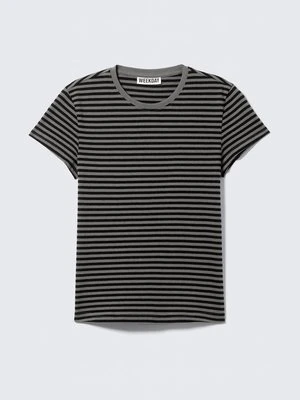 T-shirt z nadrukiem Weekday