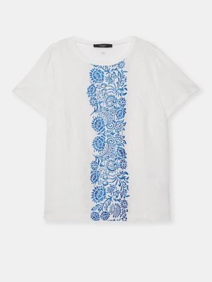 T-shirt z nadrukiem WEEKEND MaxMara