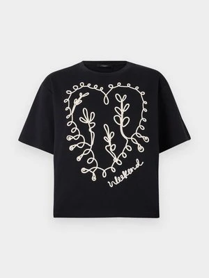 T-shirt z nadrukiem WEEKEND MaxMara
