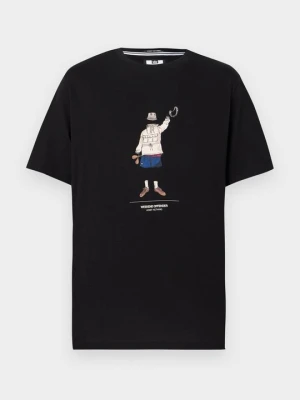 T-shirt z nadrukiem Weekend Offender czarny