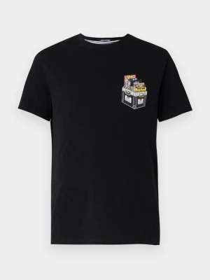 T-shirt z nadrukiem Weekend Offender czarny