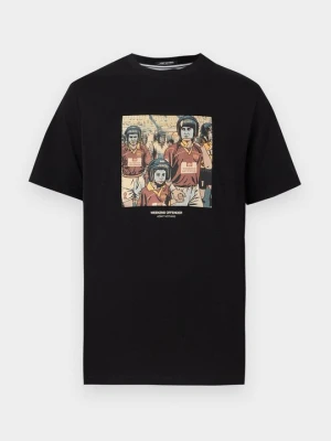 T-shirt z nadrukiem Weekend Offender czarny