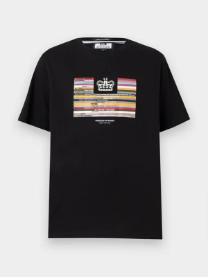T-shirt z nadrukiem Weekend Offender czarny