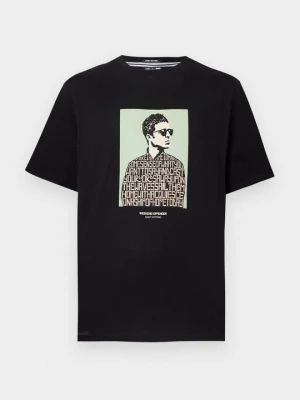 T-shirt z nadrukiem Weekend Offender czarny