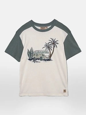 T-shirt z nadrukiem Wheat
