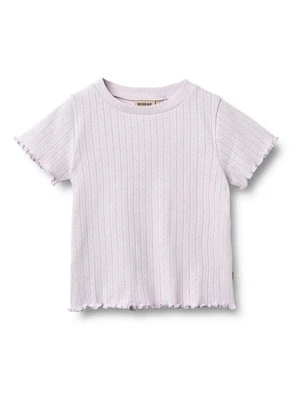 T-shirt z nadrukiem Wheat fioletowy