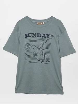 T-shirt z nadrukiem Wheat