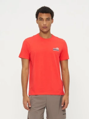T-shirt z nadrukiem Wilson czerwony