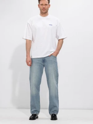 T-shirt z nadrukiem Woodbird biały
