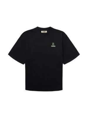 T-shirt z nadrukiem Woodbird czarny