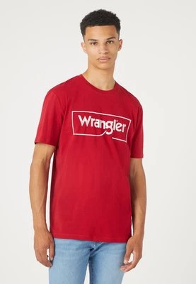 T-shirt z nadrukiem Wrangler