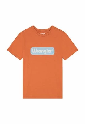 T-shirt z nadrukiem Wrangler