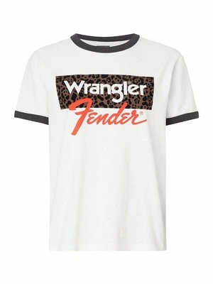 T-shirt z nadrukiem Wrangler