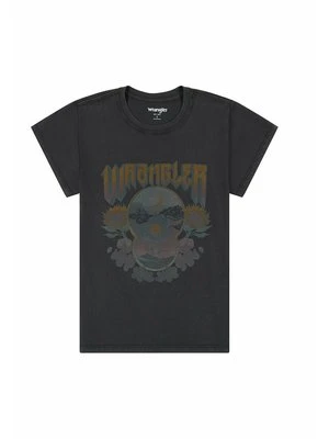 T-shirt z nadrukiem Wrangler