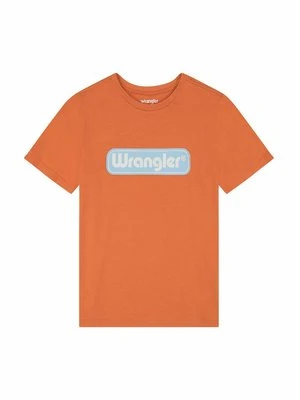 T-shirt z nadrukiem Wrangler