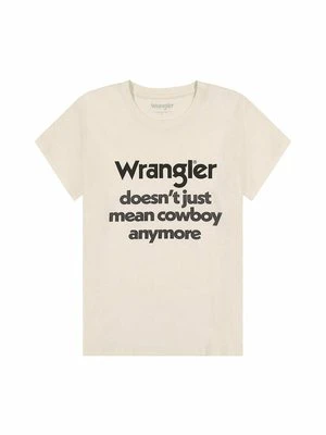 T-shirt z nadrukiem Wrangler