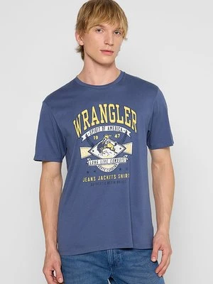 T-shirt z nadrukiem Wrangler