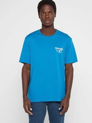 T-shirt z nadrukiem Wrangler