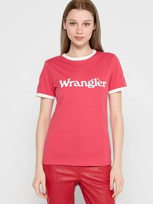 T-shirt z nadrukiem Wrangler