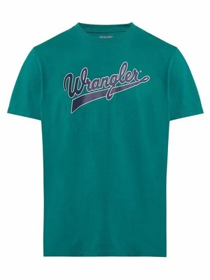 T-shirt z nadrukiem Wrangler