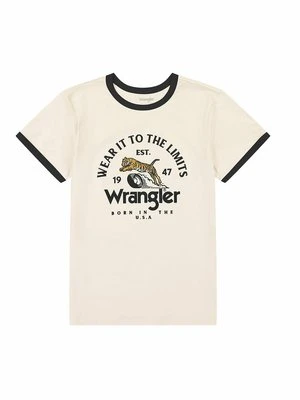 T-shirt z nadrukiem Wrangler