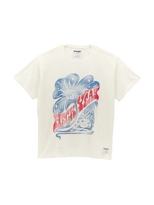 T-shirt z nadrukiem Wrangler