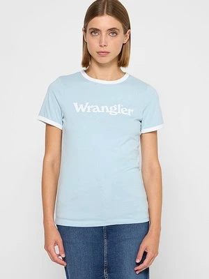 T-shirt z nadrukiem Wrangler
