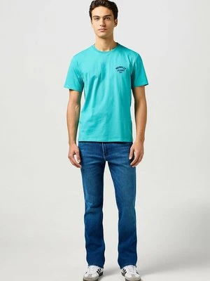T-shirt z nadrukiem Wrangler