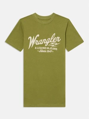 T-shirt z nadrukiem Wrangler