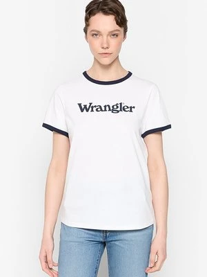 T-shirt z nadrukiem Wrangler