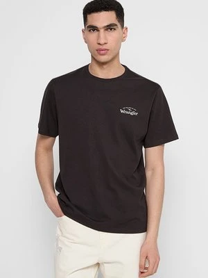 T-shirt z nadrukiem Wrangler