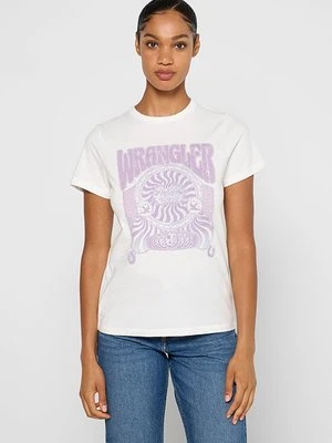 T-shirt z nadrukiem Wrangler