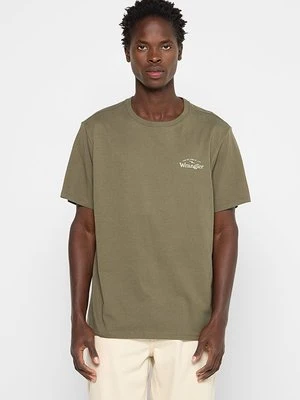 T-shirt z nadrukiem Wrangler