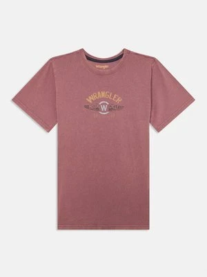 T-shirt z nadrukiem Wrangler