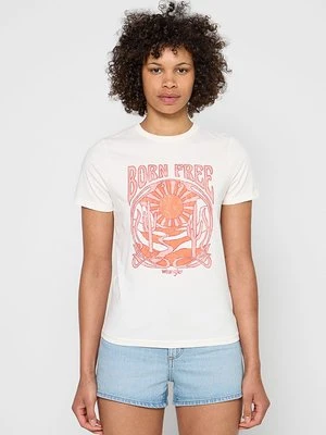 T-shirt z nadrukiem Wrangler