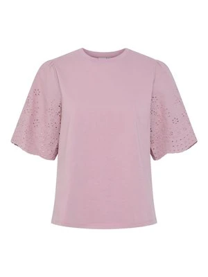 Zdjęcie produktu T-shirt z nadrukiem Y.A.S liliowy