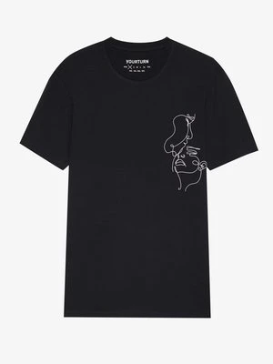 T-shirt z nadrukiem YOURTURN