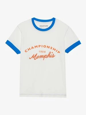 T-shirt z nadrukiem YOURTURN