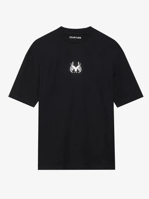 T-shirt z nadrukiem YOURTURN
