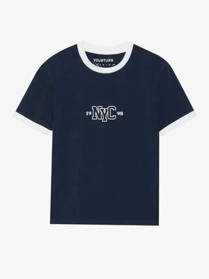 T-shirt z nadrukiem YOURTURN